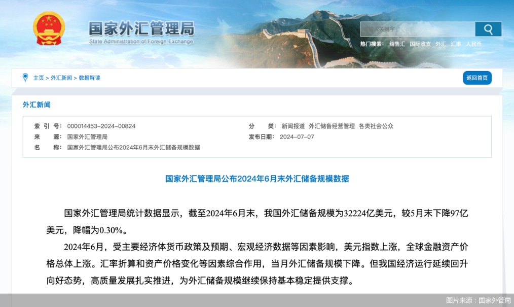 图片来源:国家外管局