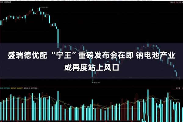 盛瑞德优配 “宁王”重磅发布会在即 钠电池产业或再度站上风口